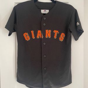 Youth Giants Baseball Jersey Size M